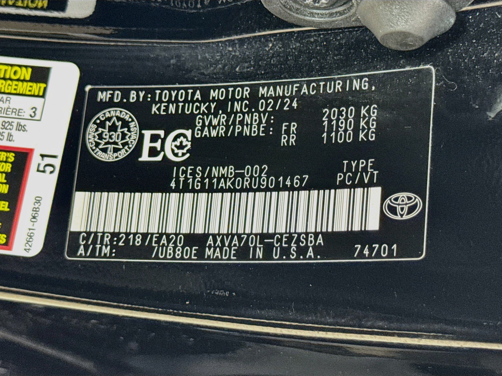 Used 2024 Toyota Camry SE FWD image 27