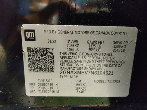 Used 2022 Chevrolet Equinox RS FWD image 33