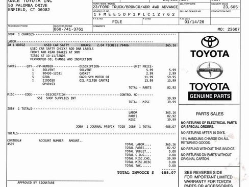 Used 2023 Ford Bronco Wildtrak image 12