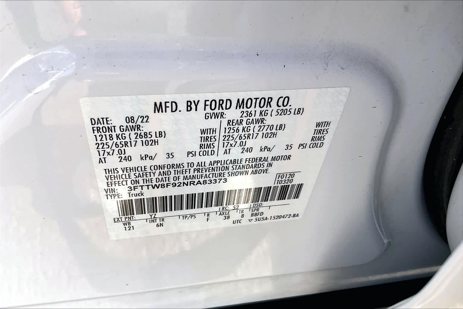 Used 2022 Ford Maverick Lariat w/ Lariat Luxury Package AWD/4WD image 64