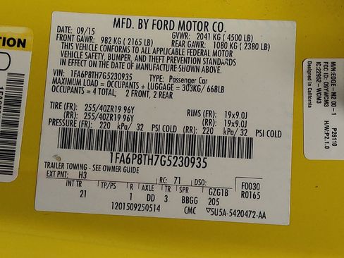 Used 2016 Ford Mustang Coupe w/ Ecoboost Performance Package RWD image 33