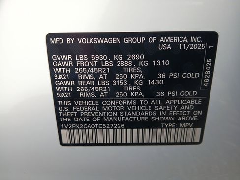 New 2026 Volkswagen Atlas SEL Premium R-Line image 30