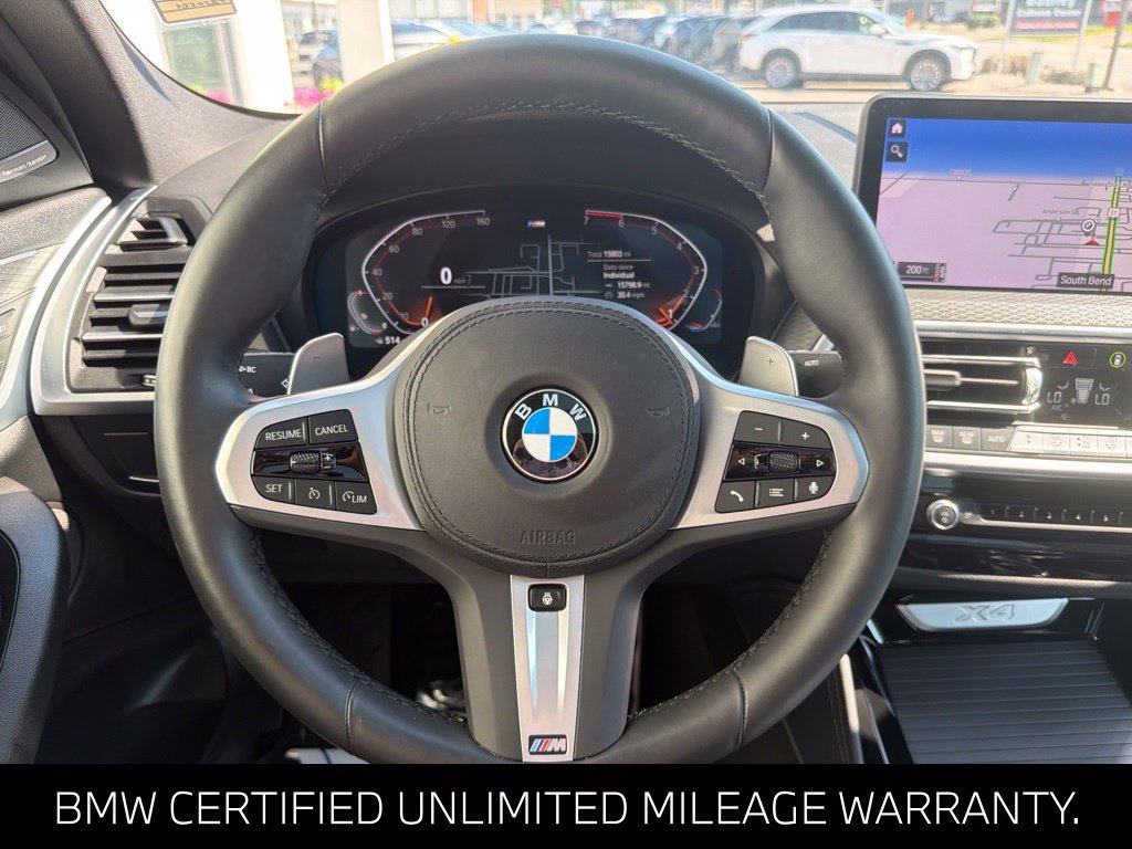 Certified 2025 BMW X4 xDrive30i w/ M Sport Package AWD/4WD image 36