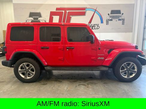 Used 2020 Jeep Wrangler Unlimited Sahara w/ Cold Weather Group AWD/4WD image 2