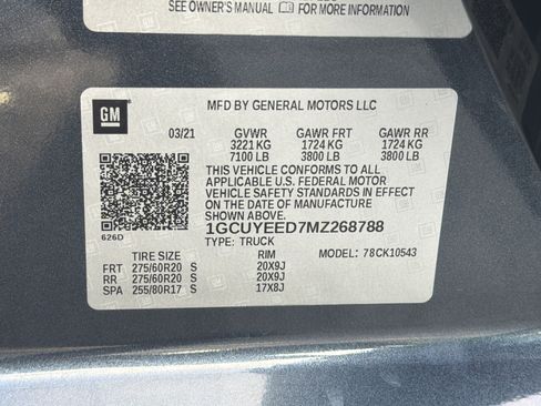 Used 2021 Chevrolet Silverado 1500 RST w/ Convenience Package II AWD/4WD image 24
