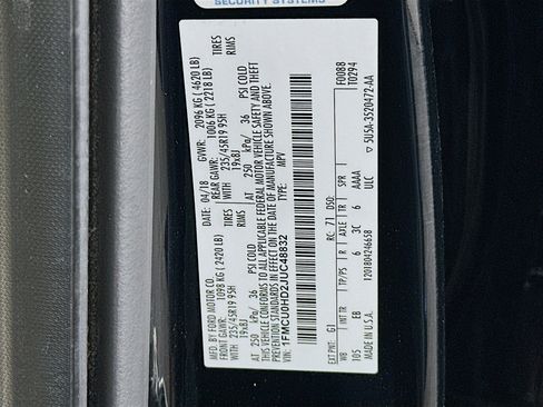 Used 2018 Ford Escape SEL w/ SEL Sport Appearance Package image 12