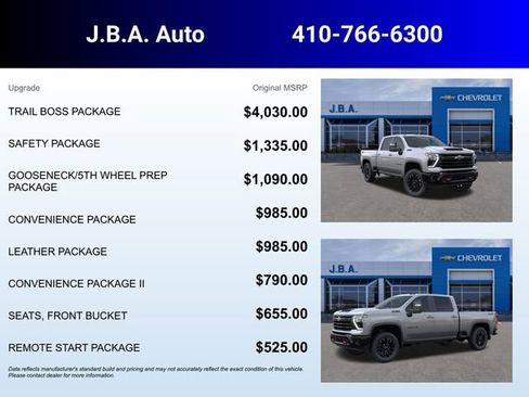 New 2026 Chevrolet Silverado 2500 LT w/ Trail Boss Package AWD/4WD image 5