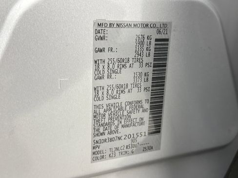 Used 2022 Nissan Pathfinder SV w/ SV Premium Package image 26