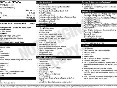 Certified 2021 GMC Terrain SLT AWD/4WD image 11