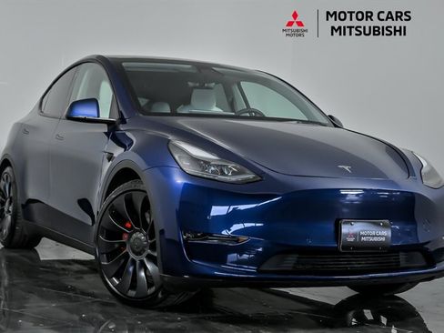 Used 2021 Tesla Model Y Performance AWD/4WD image 1