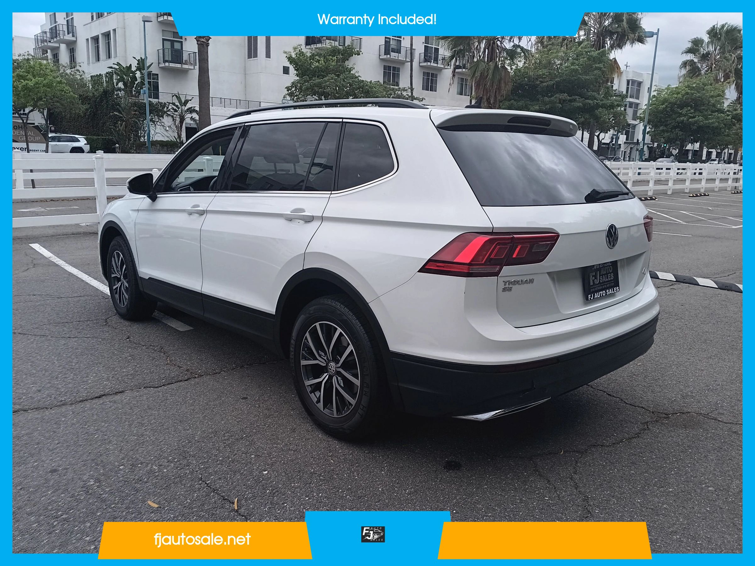 Used 2019 Volkswagen Tiguan SE w/ Panoramic Sunroof Package FWD image 6