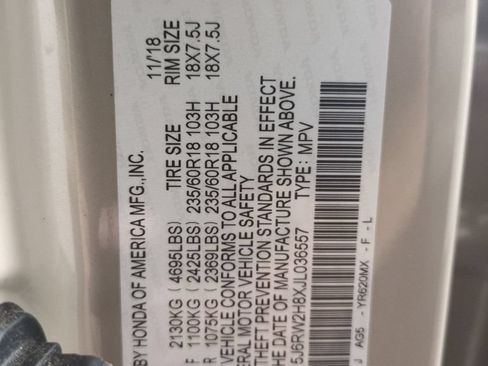 Used 2018 Honda CR-V EX-L image 29