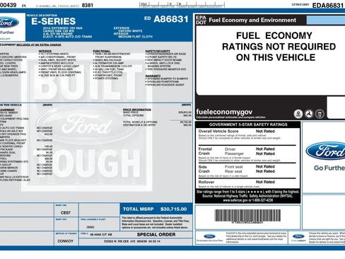 Used 2014 Ford E-150 and Econoline 150 Extended image 3