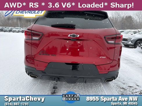 Used 2023 Chevrolet Blazer RS w/ Driver Confidence II Package image 4