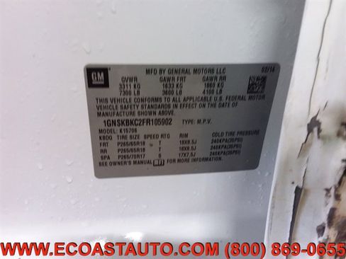 Used 2015 Chevrolet Tahoe LT image 29