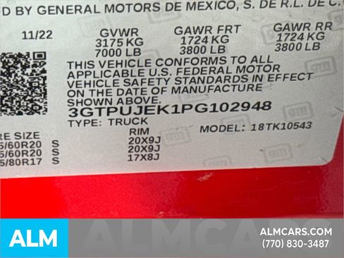 Used 2023 GMC Sierra 1500 Elevation image 37