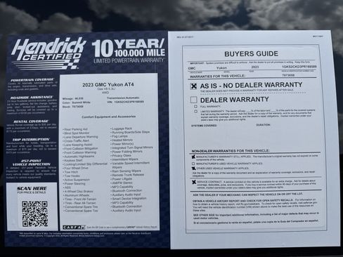 Used 2023 GMC Yukon AT4 w/ AT4 Premium Package AWD/4WD image 42