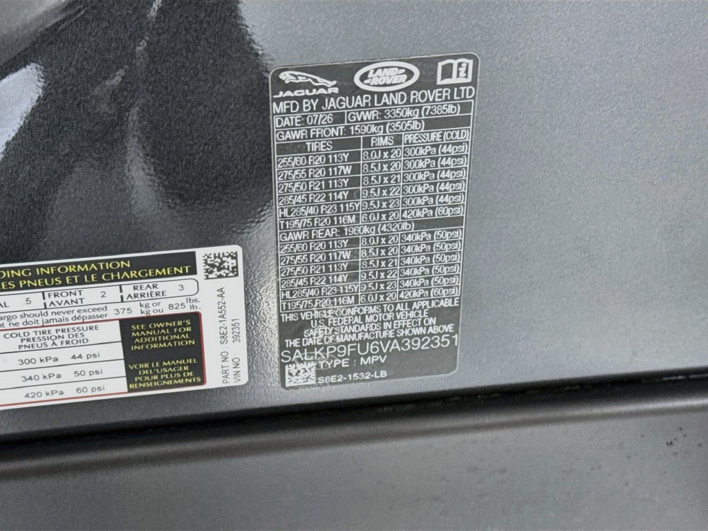 New 2027 Land Rover Range Rover SE AWD/4WD image 33