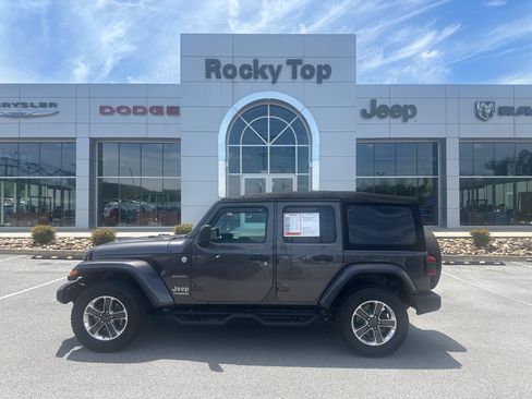 Used 2020 Jeep Wrangler Unlimited Sahara AWD/4WD image 1