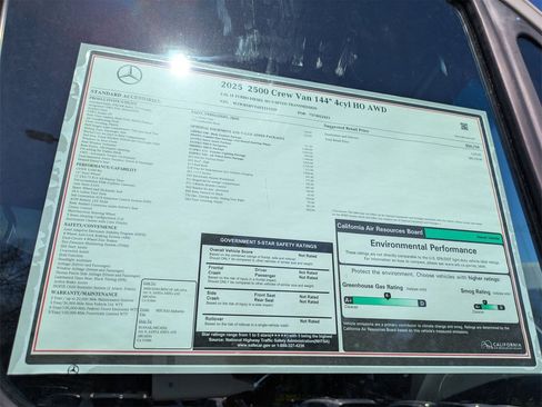New 2025 Mercedes-Benz Sprinter 2500 image 16