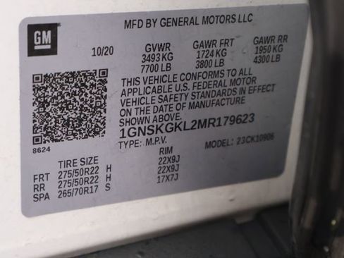 Used 2021 Chevrolet Suburban High Country image 22