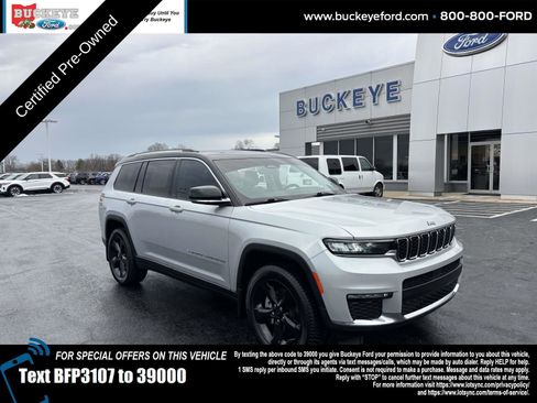 Used 2021 Jeep Grand Cherokee L Limited w/ Trailer Tow Group (B) image 1