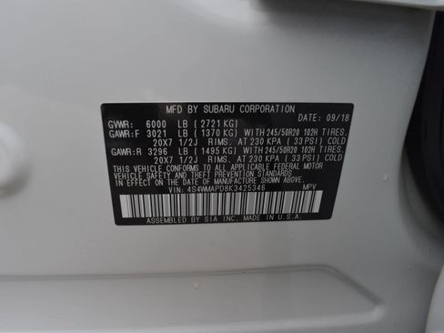 Used 2019 Subaru Ascent Limited AWD/4WD image 74