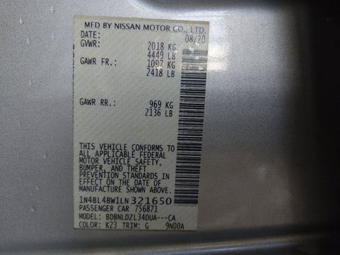 Used 2020 Nissan Altima 2.5 S AWD/4WD image 33