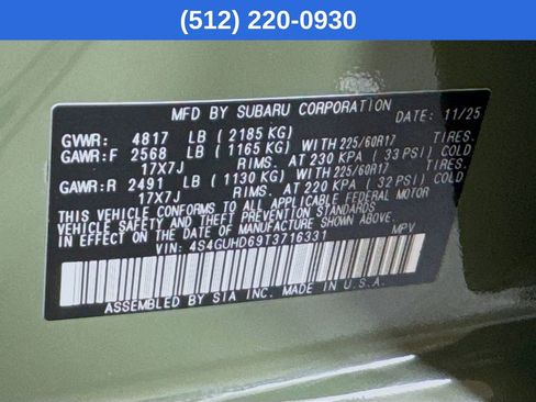 Certified 2026 Subaru Crosstrek 2.0i Premium AWD/4WD image 41