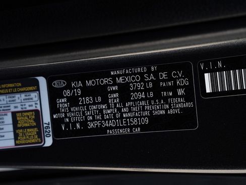 Used 2020 Kia Forte GT-Line w/ GT-Line Premium Package image 31