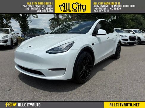 Used 2021 Tesla Model Y Long Range AWD/4WD image 3