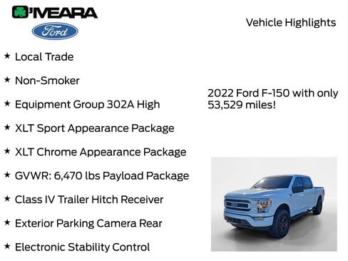 Used 2022 Ford F150 XLT w/ Equipment Group 302A High image 7
