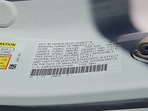 Used 2025 Honda CR-V LX image 25