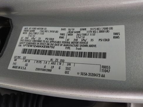 Used 2019 Ford F150 XL w/ Equipment Group 101A Mid image 33