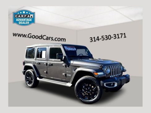 Certified 2022 Jeep Wrangler Unlimited Sahara image 1