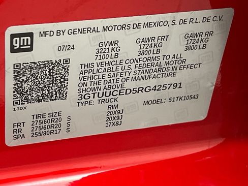 Used 2024 GMC Sierra 1500 Elevation w/ Elevation Premium Package AWD/4WD image 75