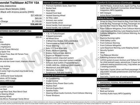 Used 2022 Chevrolet TrailBlazer ACTIV image 7