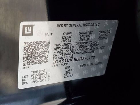 Used 2018 GMC Yukon Denali w/ Open Road Package RWD image 50