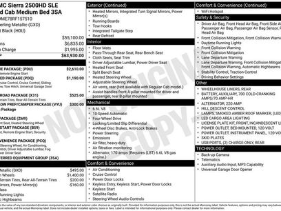 Used 2024 GMC Sierra 2500 SLE w/ SLE Value Package;
