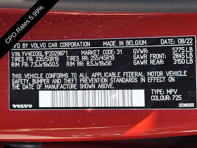 Certified 2023 Volvo C40 P8 Recharge Plus AWD/4WD image 29