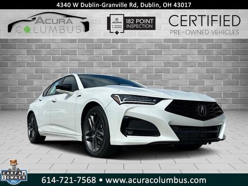 Certified 2025 Acura TLX A-Spec Package image 1