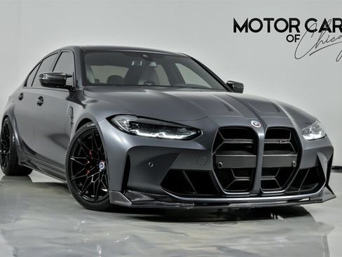 Used 2022 BMW M3 Competition w/ M Carbon Exterior Package AWD/4WD image 1