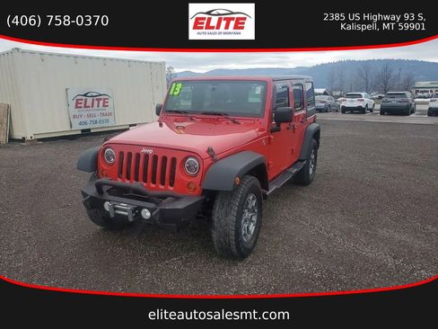 Used 2013 Jeep Wrangler Unlimited Sport w/ Connectivity Group AWD/4WD image 1