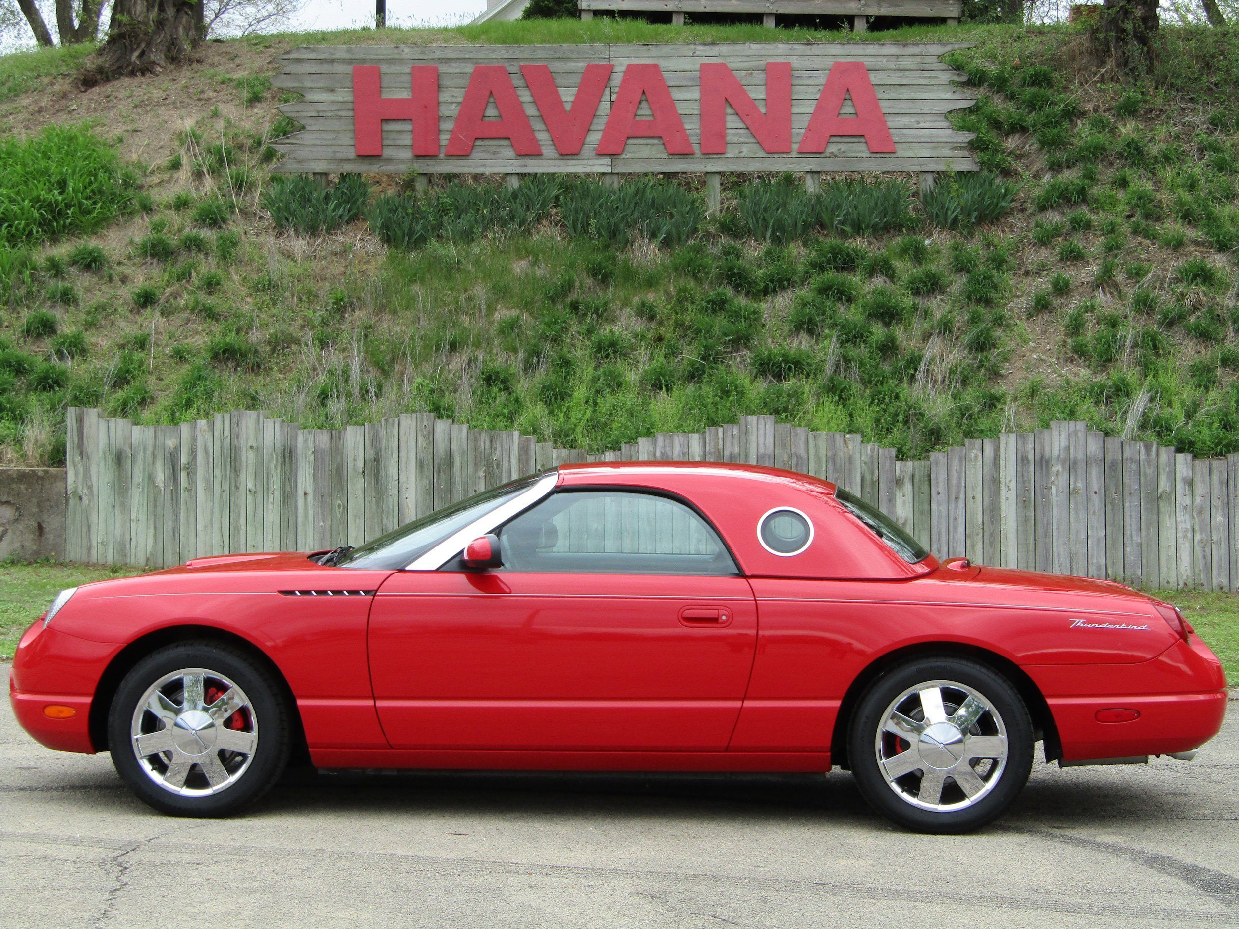 EMINEM CAR FORD THUNDERBIRD赤 2003 Ford Thunderbird | Classic Auto Mall