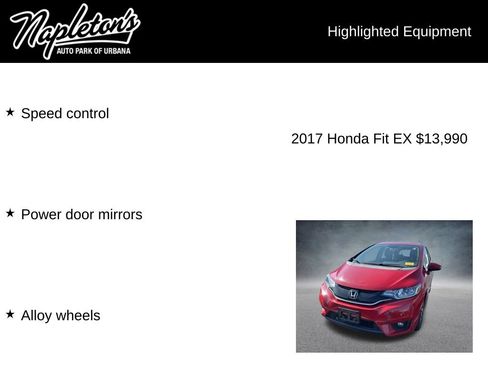 Used 2017 Honda Fit EX image 6