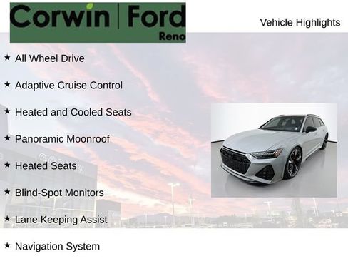 Used 2023 Audi RS 6 w/ Executive Package AWD/4WD image 7