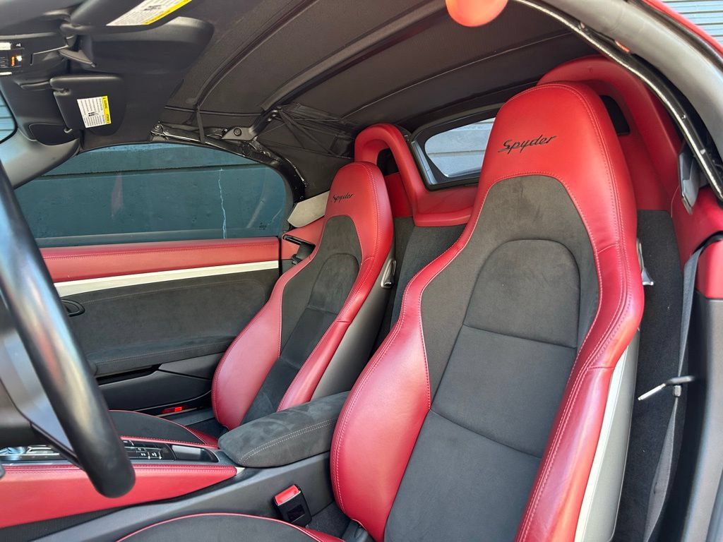 Certified 2021 Porsche 718 Boxster Spyder RWD image 16