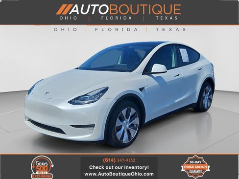 Used 2022 Tesla Model Y Long Range AWD/4WD image 1