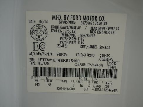 Used 2014 Ford F150 FX4 w/ Equipment Group 402A Luxury AWD/4WD image 35