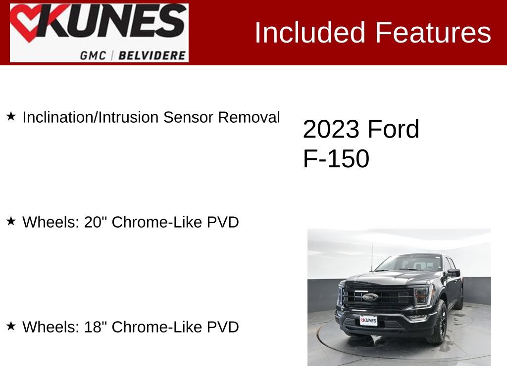Used 2023 Ford F150 Lariat w/ Equipment Group 502A High AWD/4WD image 2